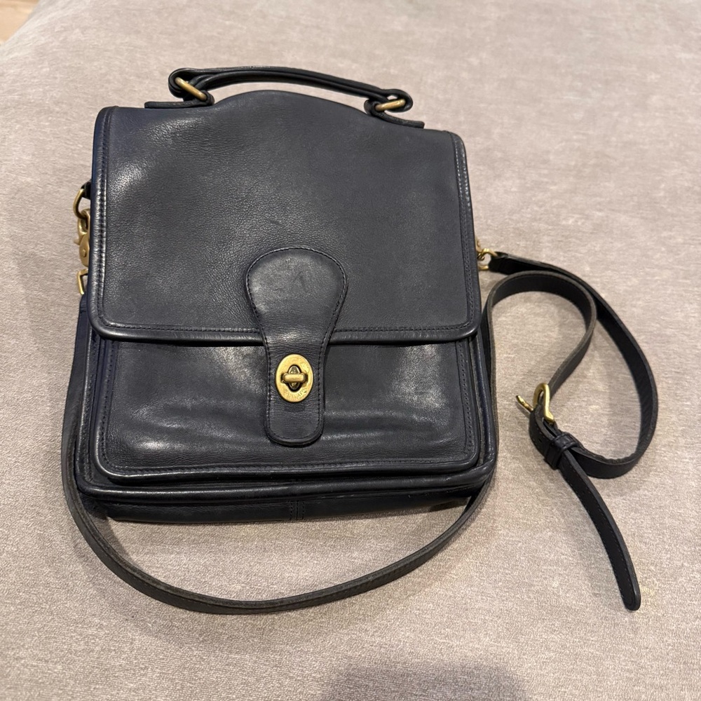 Coach Vintage Station 5130 Saddle Messenger Bag